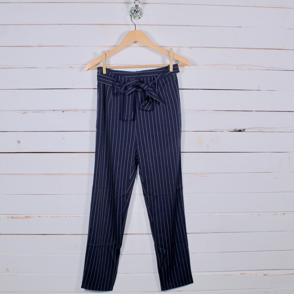 SOLD ZAFUL High Waist Striped Pant NWOT